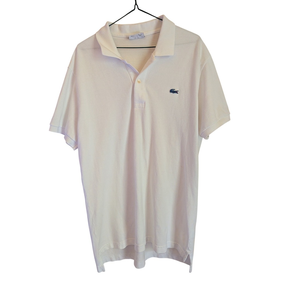Lacoste J. Crew Polo Shirt Mens L 6 Preppy Old Money Quiet Luxury Sporty Classic